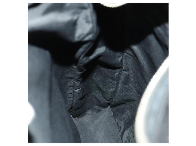 Borsa a Spalla GG Canvas Gucci Nera Argento 019 0538 Auth 117433 Nero - vista 18
