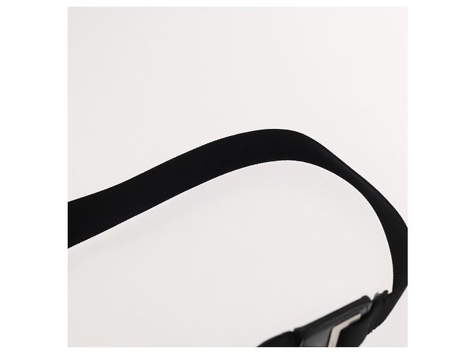 Borsa a Spalla GG Canvas Gucci Nera Argento 019 0538 Auth 117433 Nero - vista 8