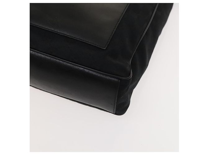 Borsa a Spalla GG Canvas Gucci Nera Argento 019 0538 Auth 117433 Nero - vista 9