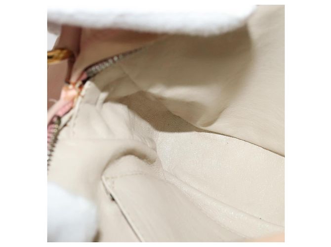 CHANEL Borsa a Spalla Matelassé in Pelle di Agnello Rosa CC Auth 117845 - vista 24