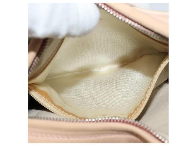 CHANEL Borsa a Spalla Matelassé in Pelle di Agnello Rosa CC Auth 117845 - vista 25