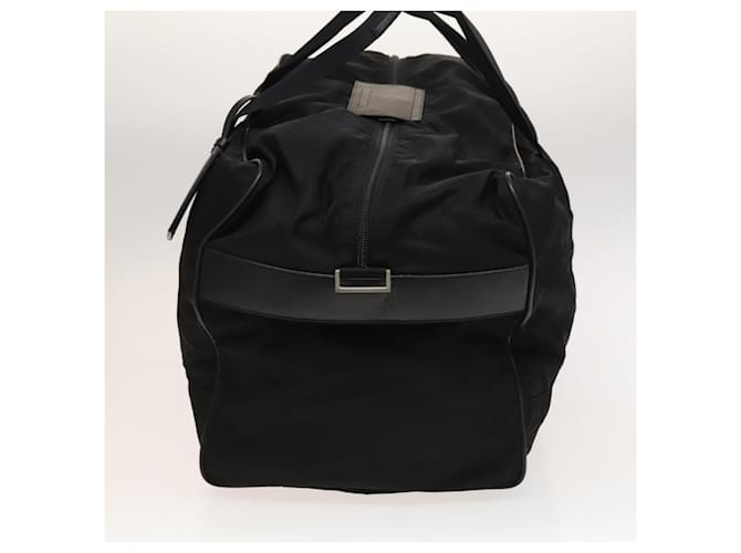 PRADA Borsa Boston Nylon 2way Nero Argento Auth 117470 - vista 3