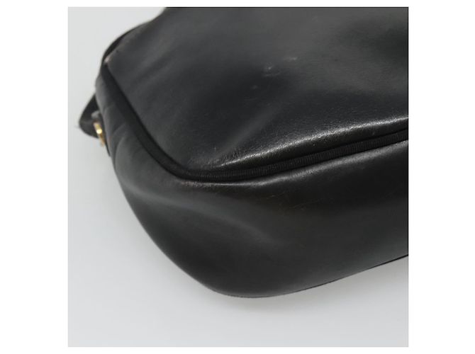 Borsa a Spalla Salvatore Ferragamo in Pelle Nera e Oro Auth BA1137 Nero D'oro - vista 15