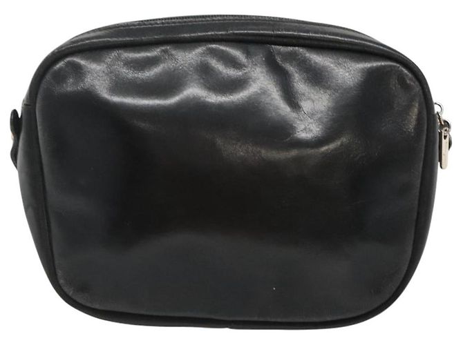 Borsa a Spalla Salvatore Ferragamo in Pelle Nera e Oro Auth BA1137 Nero D'oro - vista 2