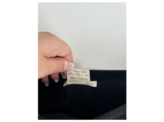 Gonna vintage Courreges nera Nero - vista 9