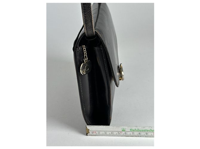 Céline Vintage Celine Triomphe Leder Tasche Braun - Ansicht 6