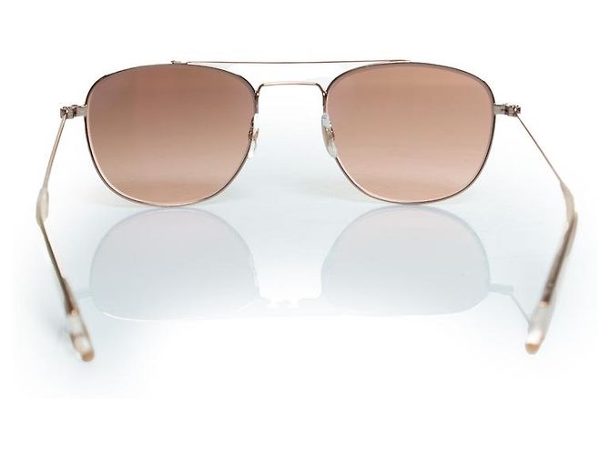 Gafas de sol espejo RGNU Club House de Garrett Leight Rosa - vista 5