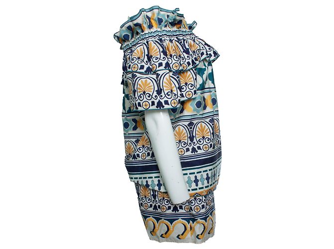 Autre Marque La DoubleJ, conjunto gemelo con estampado geométrico para el desayuno Multicolor - vista 4