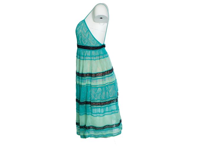 Vestido verde sin mangas Missoni M - vista 2