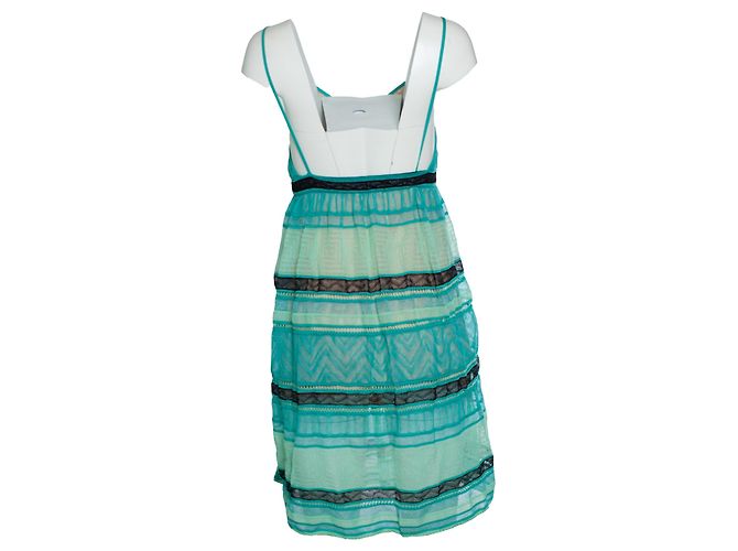 Vestido verde sin mangas Missoni M - vista 3