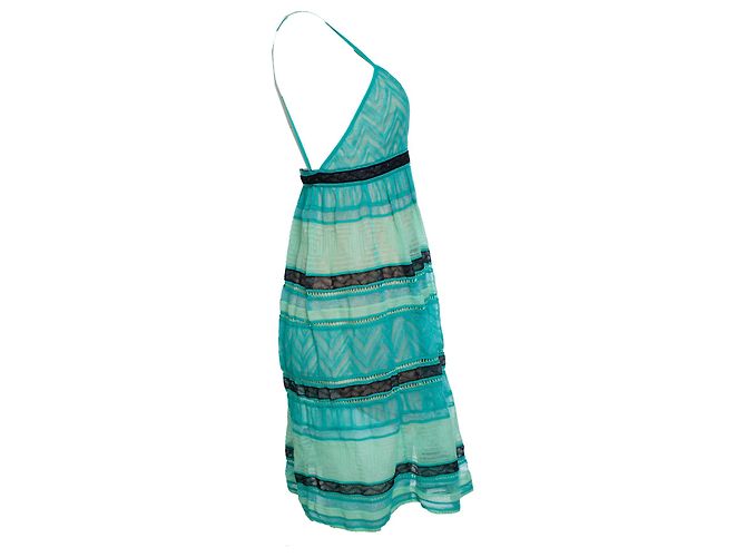 Vestido verde sin mangas Missoni M - vista 4