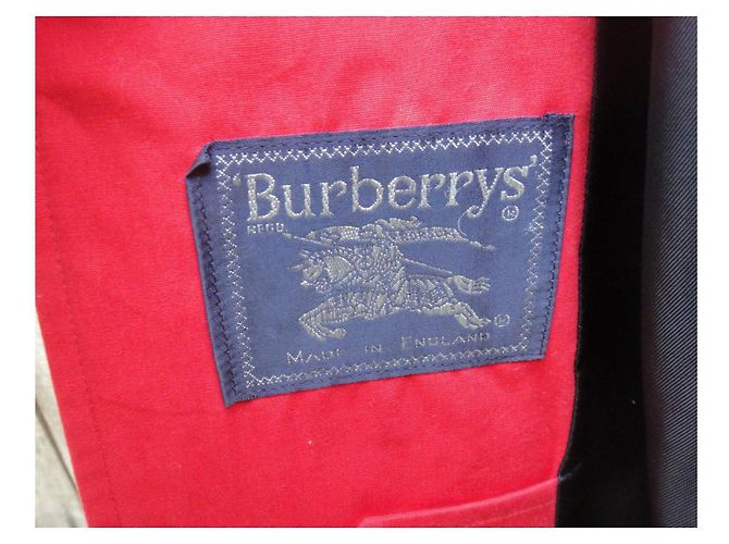 Abrigo Impermeable Burberry Rojo de Gabardina de Algodón Roja - vista 6