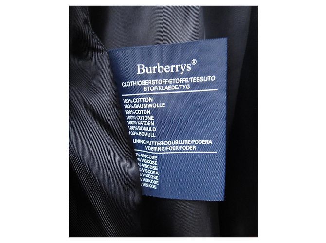 Abrigo Impermeable Burberry Rojo de Gabardina de Algodón Roja - vista 8