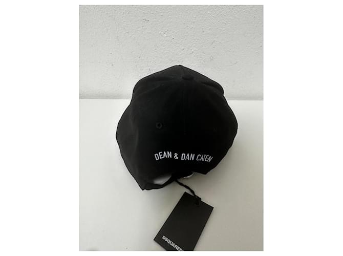 Dsquared2 "Be Icon" Baseball Cap Schwarz Silber - Ansicht 4