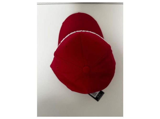 Rote Logo-Baseballmütze von Dsquared2 Weiß - Ansicht 4