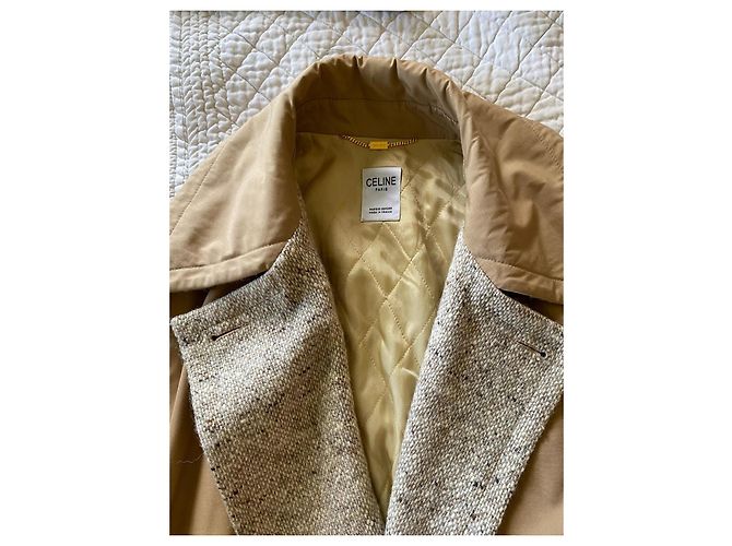 Abrigo Céline Beige de Poliéster - vista 6