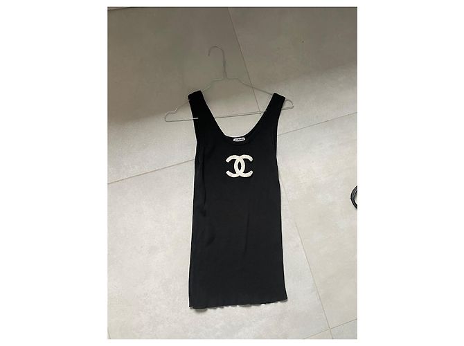 Chanel Coleccionista Negro Blanco - vista 2