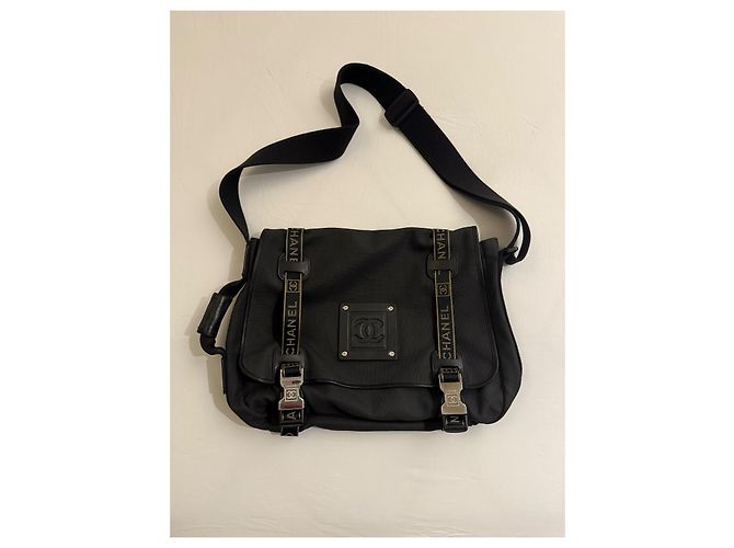 Chanel Borsa a Tracolla Uomo / Sconosciuto Nero - vista 2