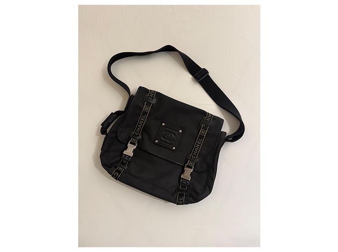 Chanel Borsa a Tracolla Uomo / Sconosciuto Nero - vista 3