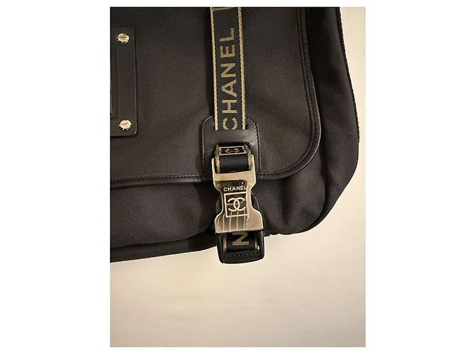 Chanel Borsa a Tracolla Uomo / Sconosciuto Nero - vista 9
