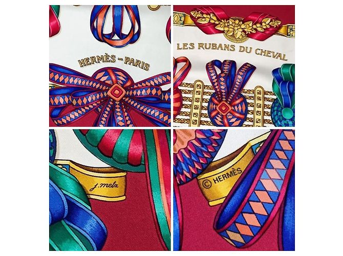Hermès Las cintas del caballo Multicolor - vista 10
