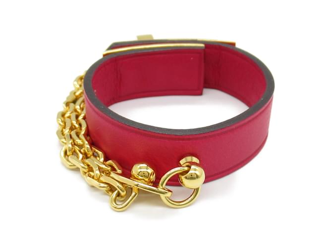 Hermès Hermes Kelly Handschuhhalter Rot Golden - Ansicht 3