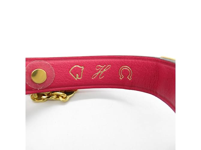 Hermès Hermes Kelly Handschuhhalter Rot Golden - Ansicht 5