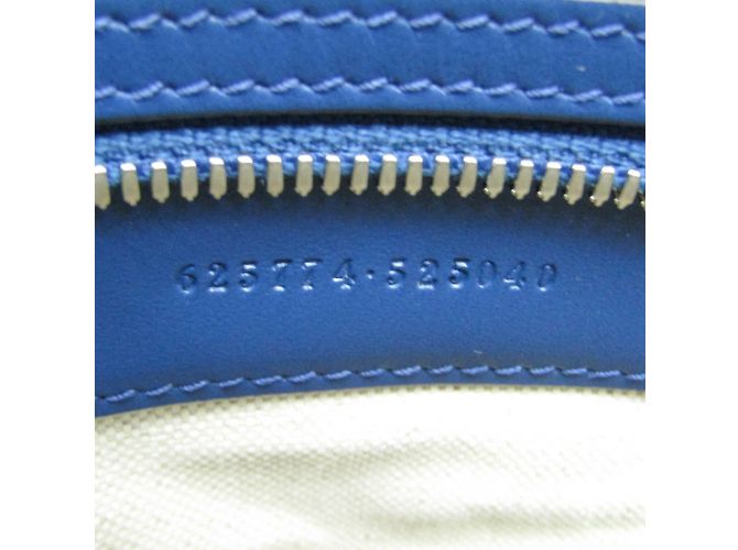Gucci GG Embossed Tote 625774 Blue - view 12