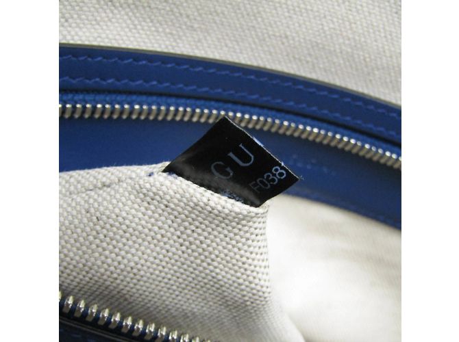 Gucci GG Embossed Tote 625774 Blue - view 13