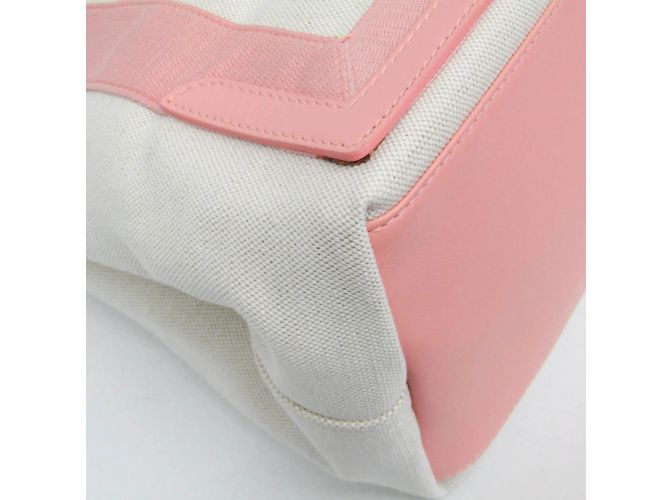 Everyday Bolso de mano Balenciaga Navy Cabas S Rosa Blanco roto - vista 5