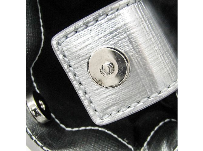 Mini Borsa a Spalla con Supporto per Telefono Balenciaga Argento - vista 10