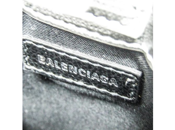 Mini Borsa a Spalla con Supporto per Telefono Balenciaga Argento - vista 11