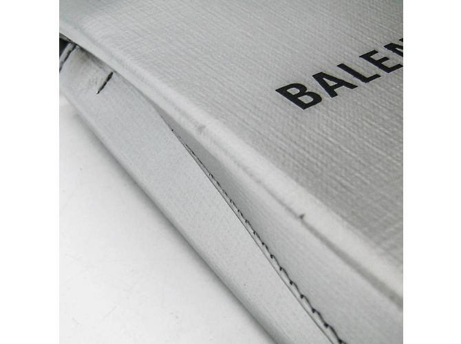 Mini Borsa a Spalla con Supporto per Telefono Balenciaga Argento - vista 7