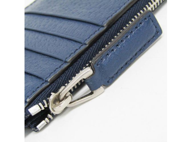 Tarjetero de monedas Gucci GG Marmont Azul marino - vista 9