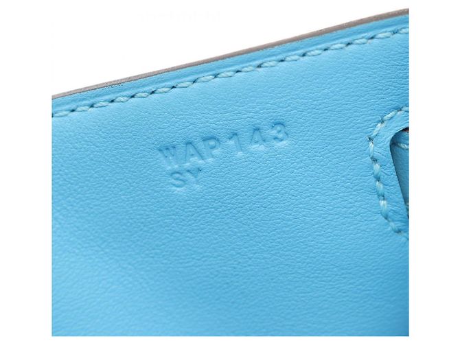 Hermès Zaino Hermes Kelly Jump Blu - vista 6