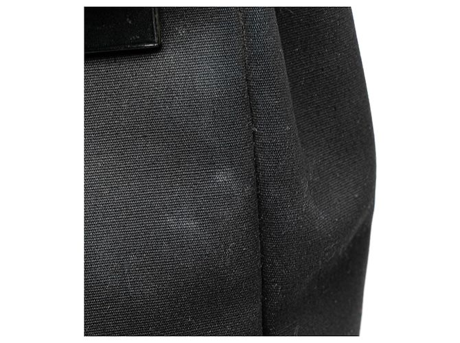 Hermès Schwarzer Toile Herbag GM Rucksack - Ansicht 11