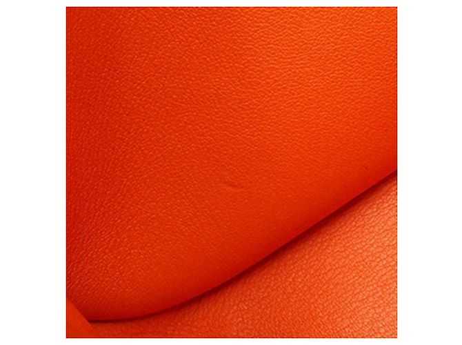 Hermès Arancione Mini Swift Halzan 22 - vista 10