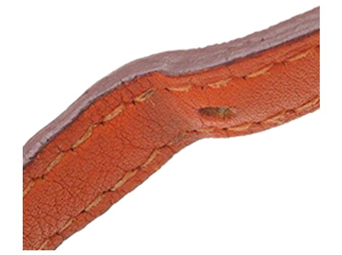Hermès Arancione Mini Swift Halzan 22 - vista 14