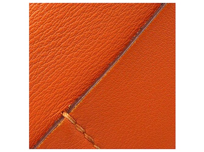 Hermès Arancione Mini Swift Halzan 22 - vista 7