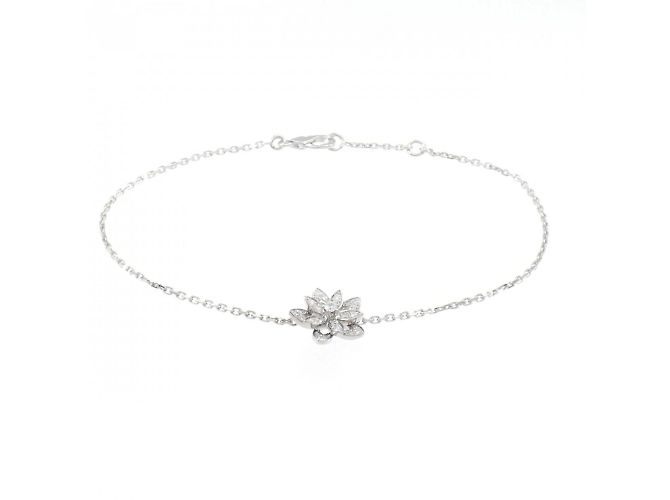 Van Cleef & Arpels Lotus Mini Charm Armband - Ansicht 3