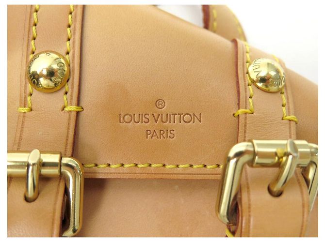 ASTUCCIO PER RACCHETTA DA TENNIS VINTAGE LOUIS VUITTON TOILE MONOGRAMMA Marrone - vista 6