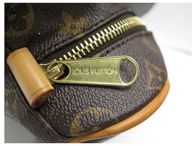 ASTUCCIO PER RACCHETTA DA TENNIS VINTAGE LOUIS VUITTON TOILE MONOGRAMMA Marrone - vista 7