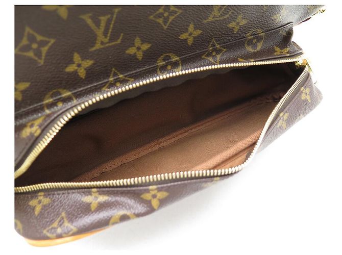 ASTUCCIO PER RACCHETTA DA TENNIS VINTAGE LOUIS VUITTON TOILE MONOGRAMMA Marrone - vista 9