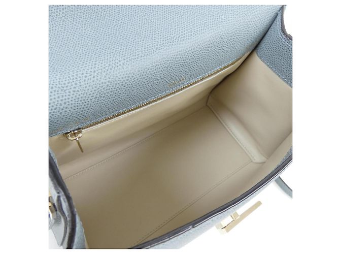 Borsa in pelle blu Valextra - vista 6