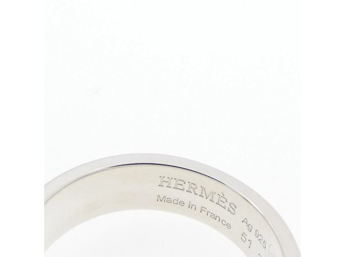 Ring Hermès Anel Collier de Chien Hermes Prata - vista 4