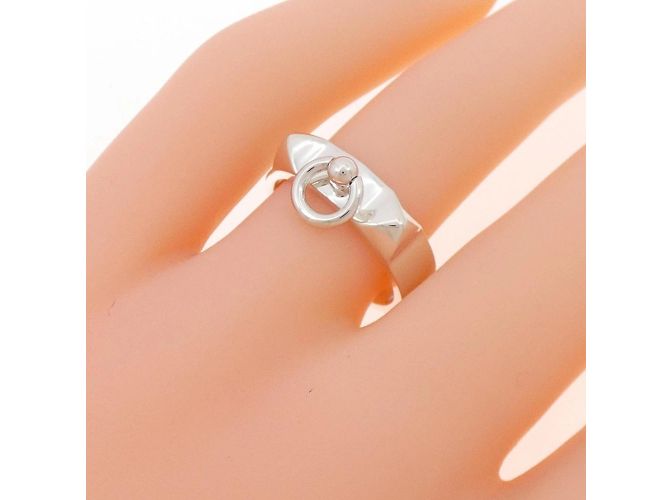 Ring Hermès Anel Collier de Chien Hermes Prata - vista 5