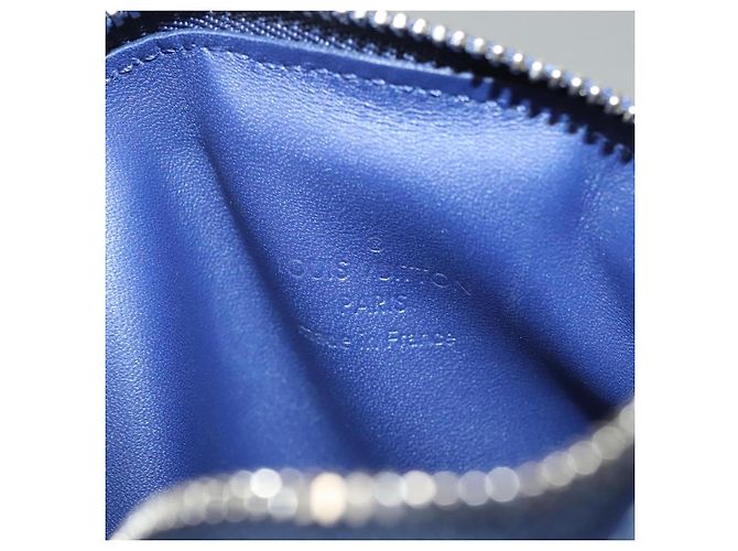 LOUIS VUITTON Monogram Bandana Pochette HIGH 5 Bianco Blu M81410 LV Auth BA1543SM - vista 10