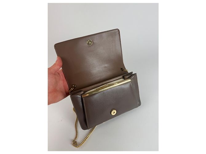 Vintage Givenchy 4G Leder Tasche braun - Ansicht 10