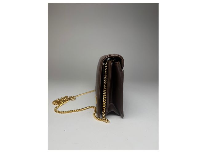 Vintage Givenchy 4G Leder Tasche braun - Ansicht 14