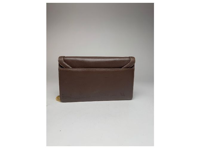 Vintage Givenchy 4G Leder Tasche braun - Ansicht 2